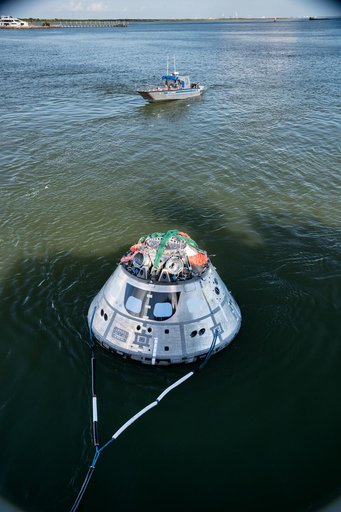 Orion crew egress testing