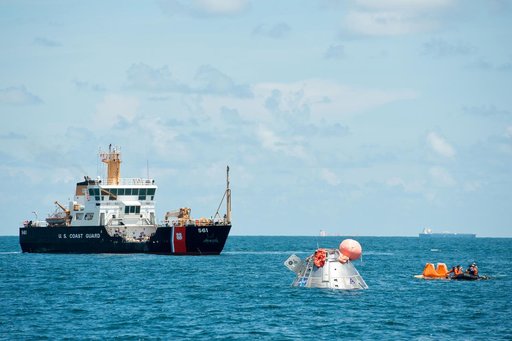 Orion crew egress testing