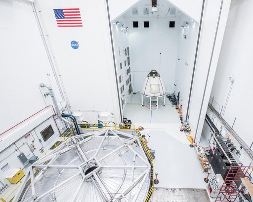 Ogive acoustic testing starts at Space Power Facility