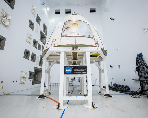 Ogive acoustic testing starts at Space Power Facility