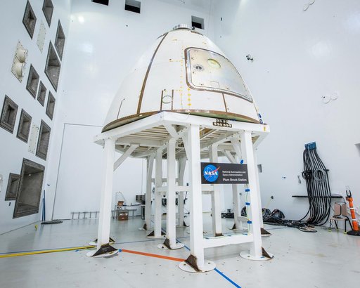 Ogive acoustic testing starts at Space Power Facility