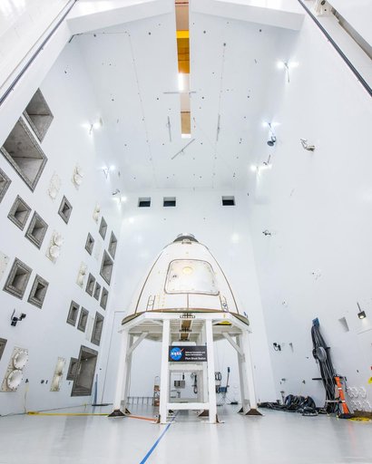 Ogive acoustic testing starts at Space Power Facility