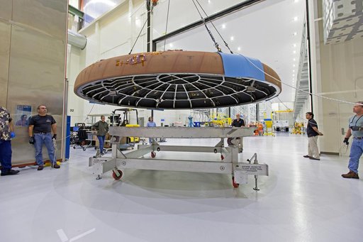 Orion Heat Shield Move
