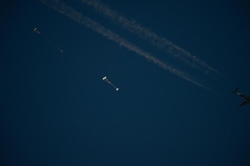 Orion Parachute Test - Dec. 2017