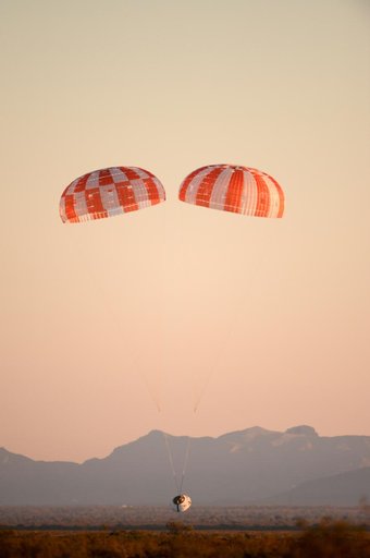 Orion Parachute Test - Dec. 2017