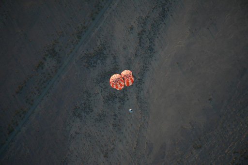 Orion Parachute Test - Dec. 2017