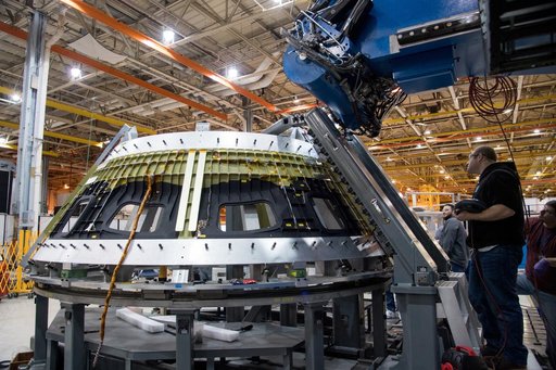 Orion Exploration Mission-2 Cone Weld