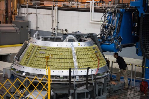 Orion Exploration Mission-2 Cone Weld