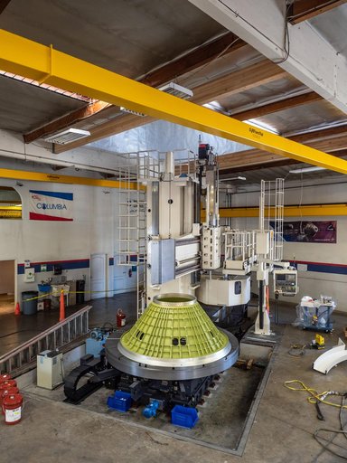 Exploration Mission-1 Motor Adapter Truss Assembly