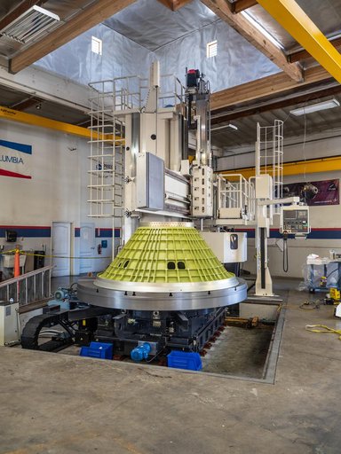 Exploration Mission-1 Motor Adapter Truss Assembly