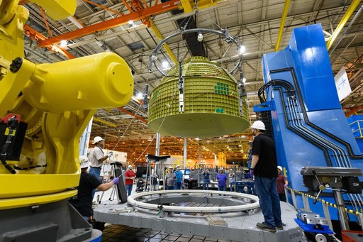 Exploration Mission-2 crew module