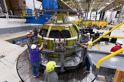 Exploration Mission-2 crew module
