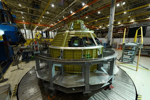 Exploration Mission-2 crew module