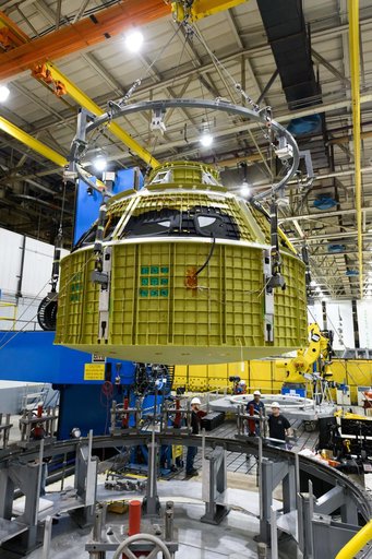 Exploration Mission-2 crew module