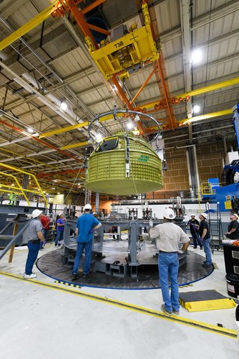 Exploration Mission-2 crew module