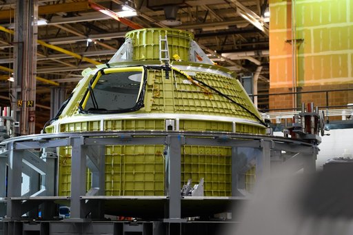 Exploration Mission-2 crew module