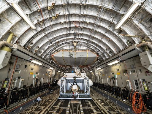 Preparing for final drop test in Yuma
