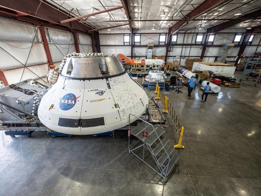 Preparing for final drop test in Yuma