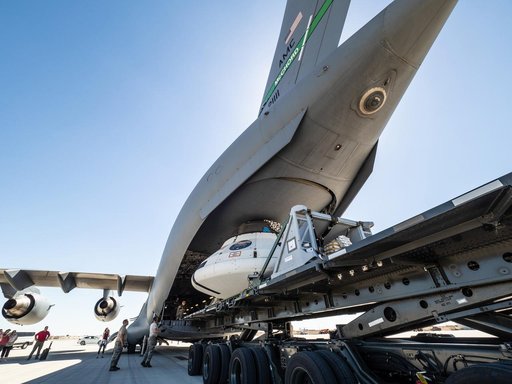 Preparing for final drop test in Yuma