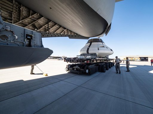 Preparing for final drop test in Yuma