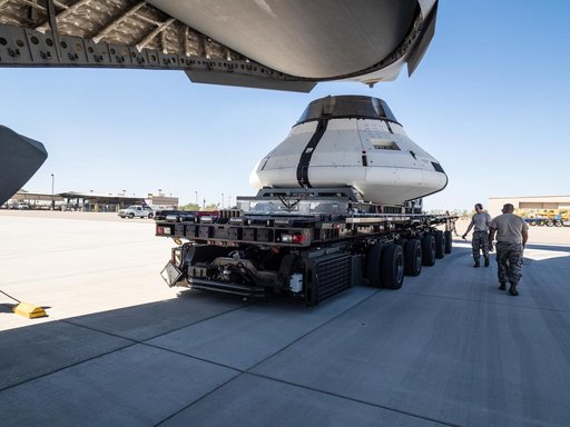Preparing for final drop test in Yuma