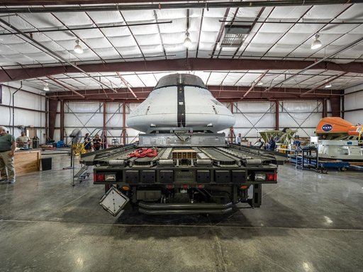 Preparing for final drop test in Yuma