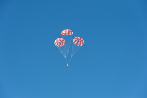 NASA Completes Orion Parachute Tests for Missions with Astronaut