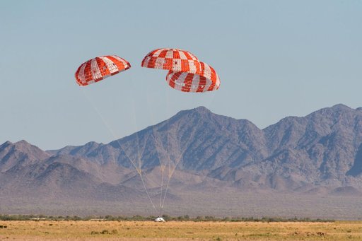 NASA Completes Orion Parachute Tests for Missions with Astronaut