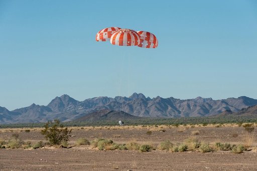 NASA Completes Orion Parachute Tests for Missions with Astronaut
