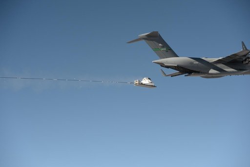 NASA Completes Orion Parachute Tests for Missions with Astronaut