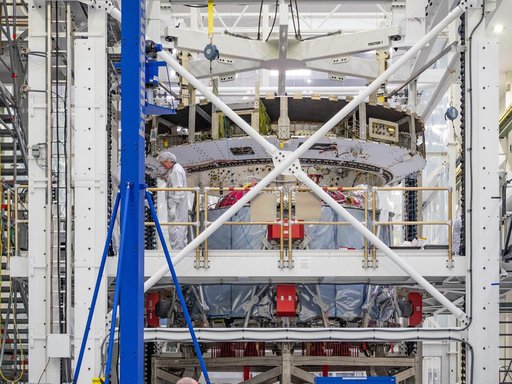 European Service Module arrives at KSC