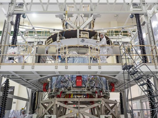 European Service Module arrives at KSC