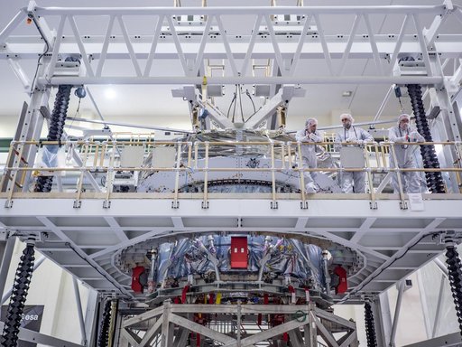 European Service Module arrives at KSC