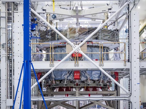 European Service Module arrives at KSC