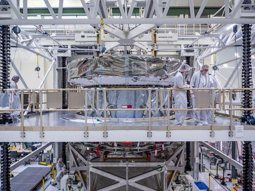 European Service Module arrives at KSC