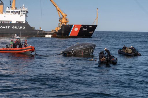 Orion's Crew Module Uprighting System Test