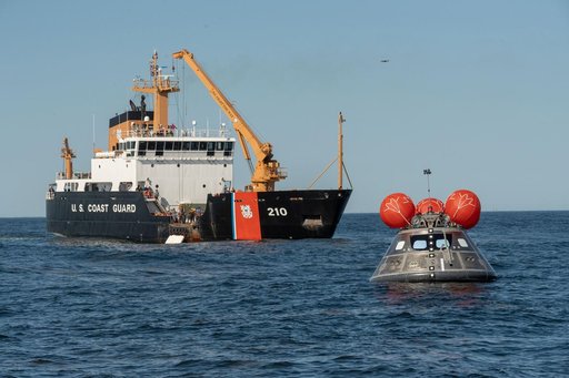 Orion's Crew Module Uprighting System Test