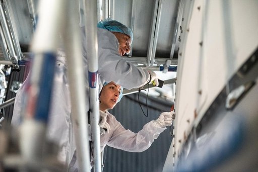 Orion testing at Plum Brook