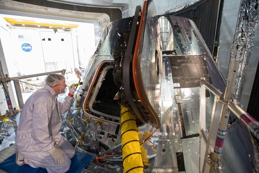 Orion testing at Plum Brook