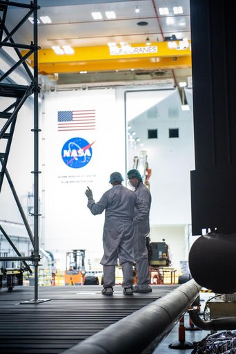 Orion testing at Plum Brook