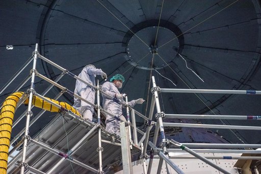 Orion testing at Plum Brook