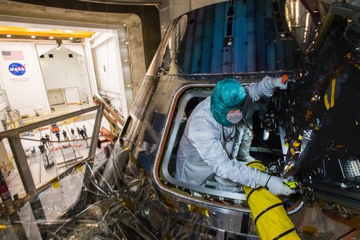 Orion testing at Plum Brook