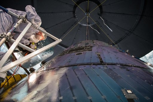 Orion testing at Plum Brook
