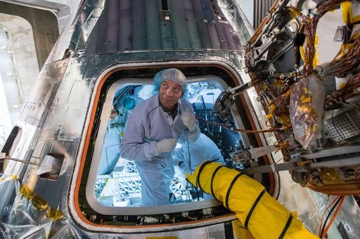 Orion testing at Plum Brook