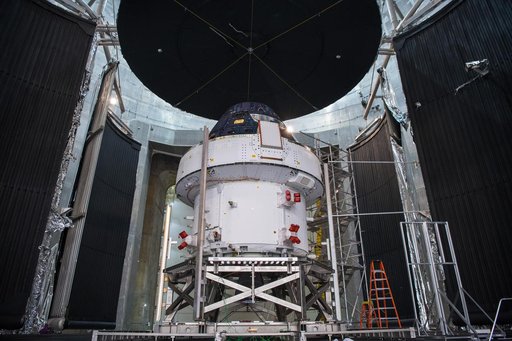 Orion testing at Plum Brook