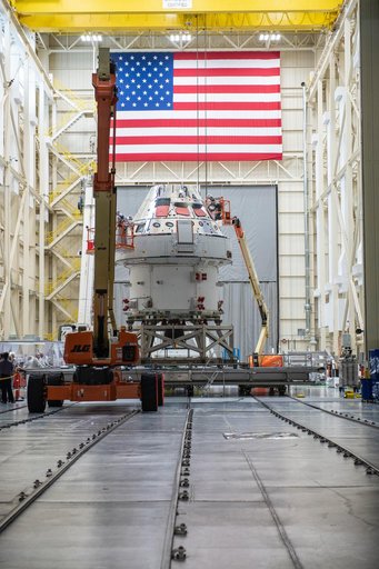Orion testing at Plum Brook
