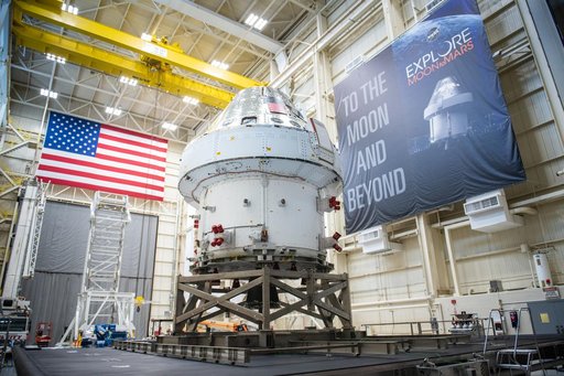 Orion testing at Plum Brook