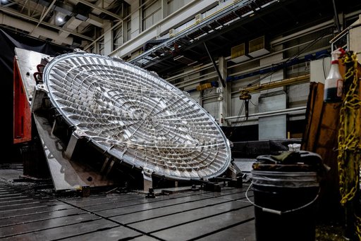 Artemis III machining at Ingersoll Machine Tool, Inc.