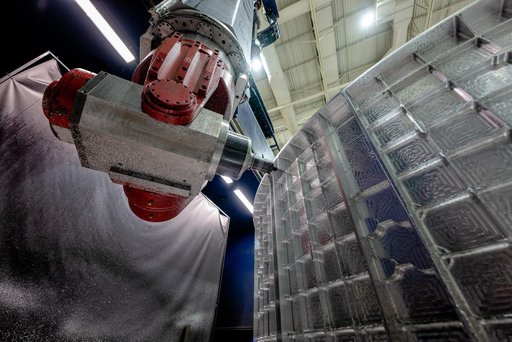 Artemis III machining at Ingersoll Machine Tool, Inc.