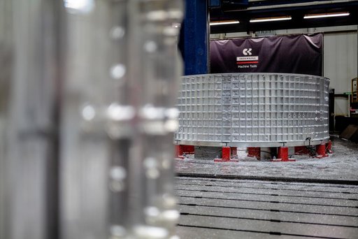 Artemis III machining at Ingersoll Machine Tool, Inc.